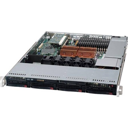 Supermicro SuperServer 6015B-T+B Dual LGA771 700W 1U RackmountServer SYS-6015B-T+B